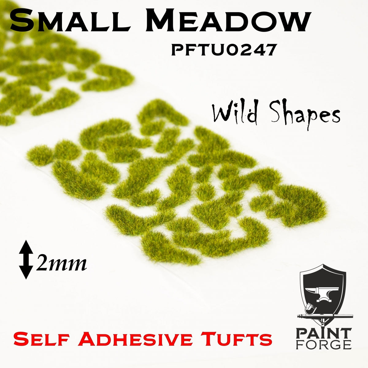 Touffes Paint Forge PFTU0247 : Petite prairie sauvage 2 mm