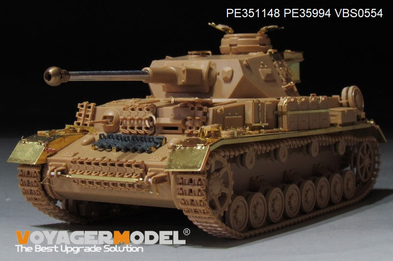 Maquette Voyager PE351148, char allemand Pz.Kpfw.IV Ausf.G Basic de la Seconde Guerre mondiale pour Tamiya 35378, échelle 1/35 – imagen 2