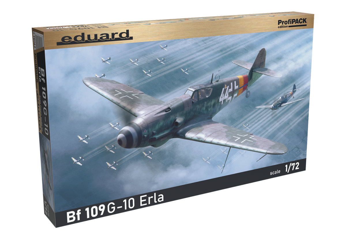 Eduard 70162 Bf 109G-10 ERLA ProfiPACK Edition 1/72