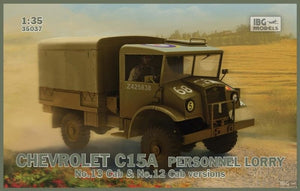 Camion de transport de troupes Chevrolet C15A IBG 35037, échelle 1/35