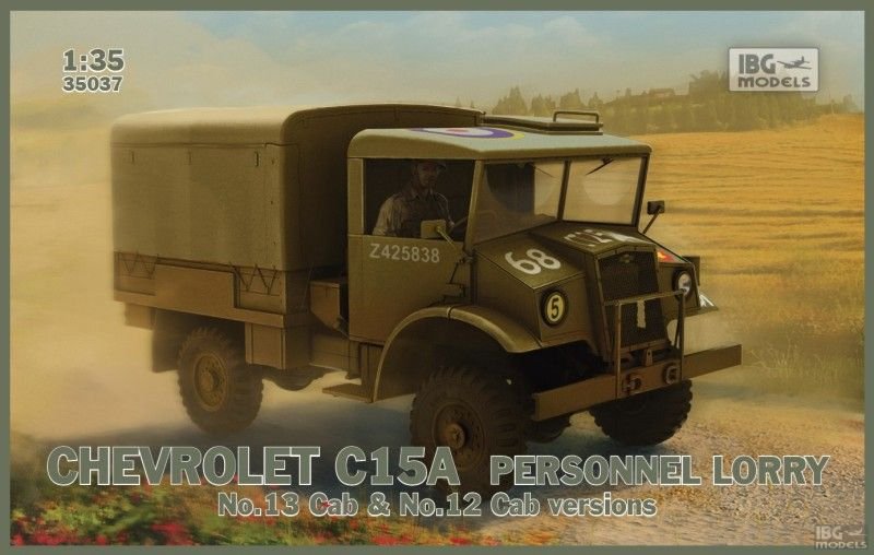 Camion de transport de troupes Chevrolet C15A IBG 35037, échelle 1/35