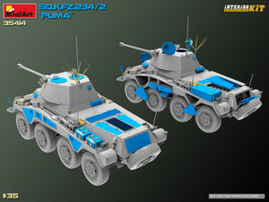 MiniArt 35414 Sd.Kfz. 234/2 PUMA. KIT INTÉRIEUR 1/35  – immagine 6