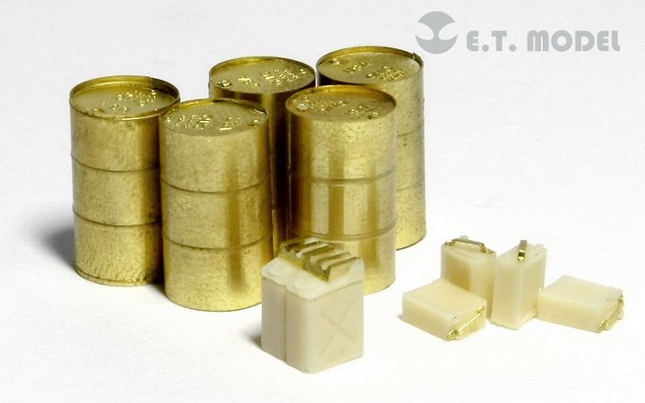 Fût à pétrole allié modèle ETJ72-012 de la Seconde Guerre mondiale – image 4