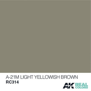AK Interactive RC314 A-21M BRUN JAUNE CLAIR 10ML – image 2