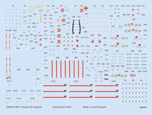 Pochoirs Eduard D48078 Tornado GR.4 REVELL 1/48