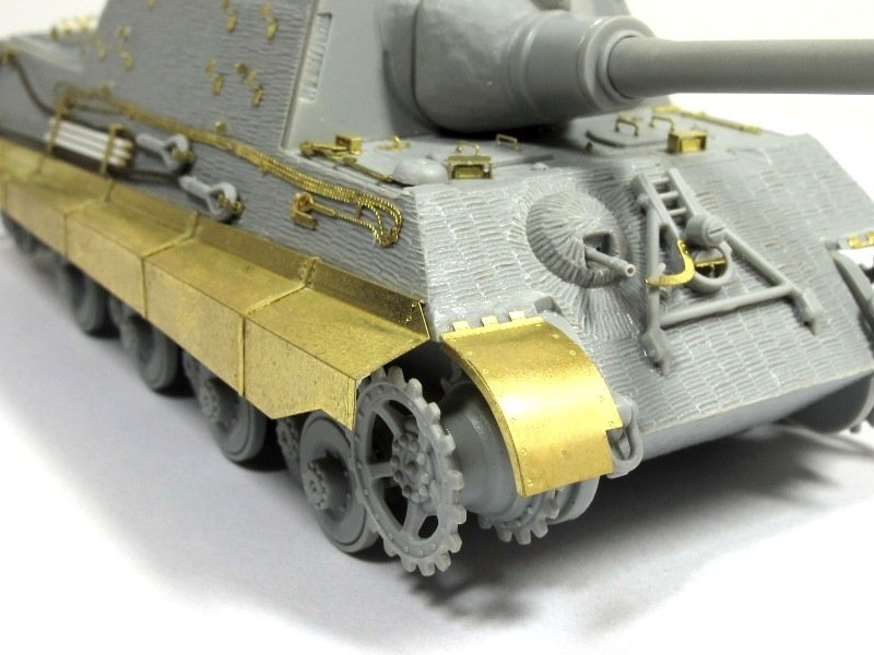 Maquette ET Model E72-022 Jagdtiger allemand de la Seconde Guerre mondiale pour kit DRAGON au 1/72 – Bild 4