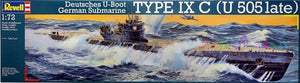 Revell 05114 Sous-marin allemand Type IX C (1/72)