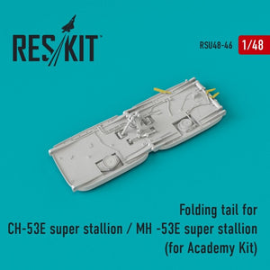 RESKIT RSU48-0046 Empennage repliable pour CH-53E Super Stallion / MH-53E Sea Stallion pour maquette Academy au 1/48