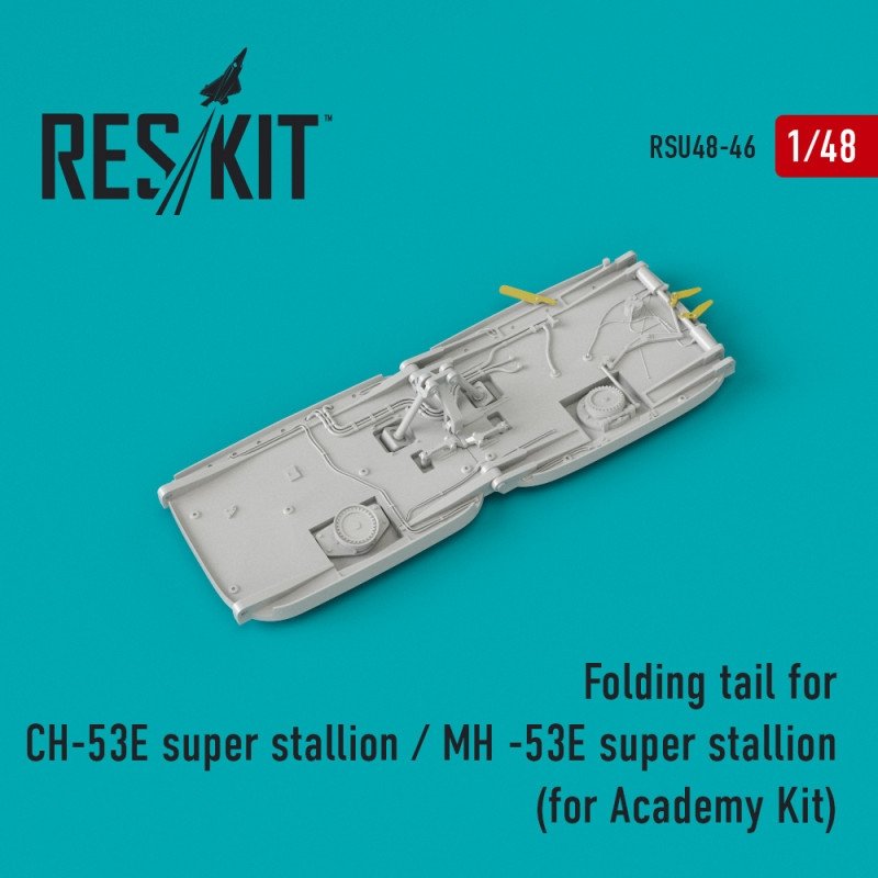 RESKIT RSU48-0046 Empennage repliable pour CH-53E Super Stallion / MH-53E Sea Stallion pour maquette Academy au 1/48