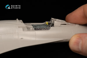 Intérieur coloré imprimé en 3D sur papier décalcomanie Quinta Studio QD48012 Mitsubishi F-2A (Hasegawa) 1/48 – immagine 15