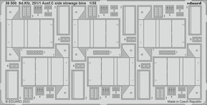 Édouard 36500 Sd. Kfz. 251/1 Ausf. Bacs de rangement latéraux C ACADEMY 1/35