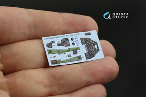 Intérieur imprimé en 3D et coloré sur papier décalcomanie Quinta Studio QD48253 P-51D (Tamiya) 1/48  – image 10