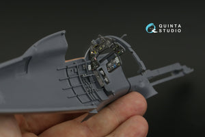 Quinta Studio QD32202 Macchi MC.202 Folgore Late 3D-Printed &amp;amp; coloured Interior on decal paper (Italeri) 1/32 – zdjęcie 5