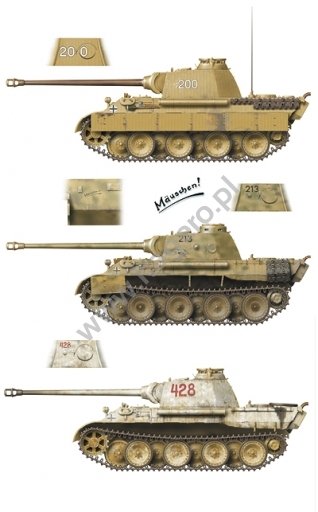 Kagero 15031 Pz.Kpfw. V Panther en attaque et en défense (décalcomanie) PL/EN – imagen 4