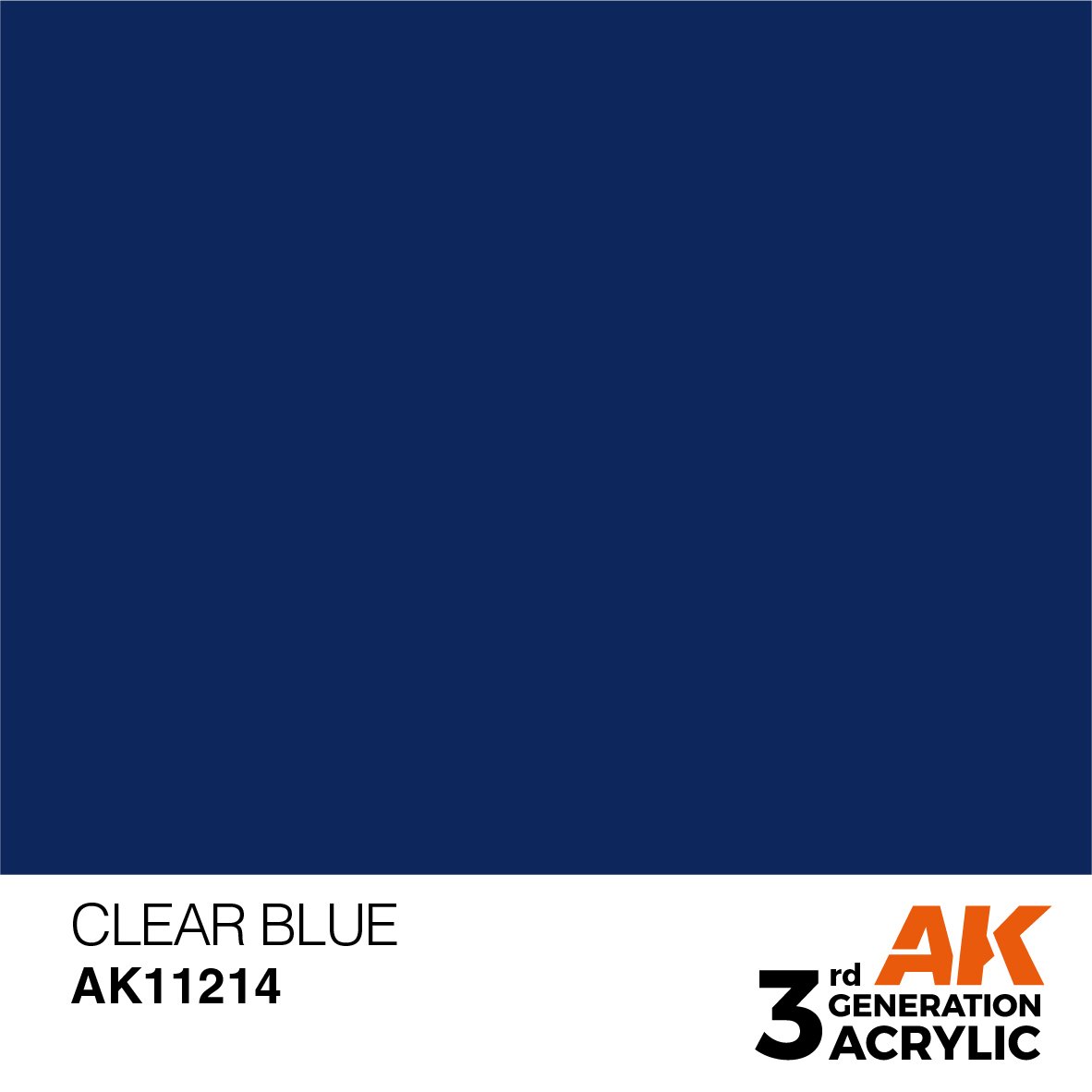 AK Interactive AK11214 BLEU TRANSPARENT – STANDARD 17 ml