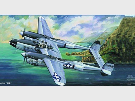 Trumpeter 02227 Lockheed P-38L-5-LO Lightning (1/32)