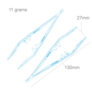 Pince à épiler en plastique Modelcraft PTW1150-2 x 2 – immagine 2