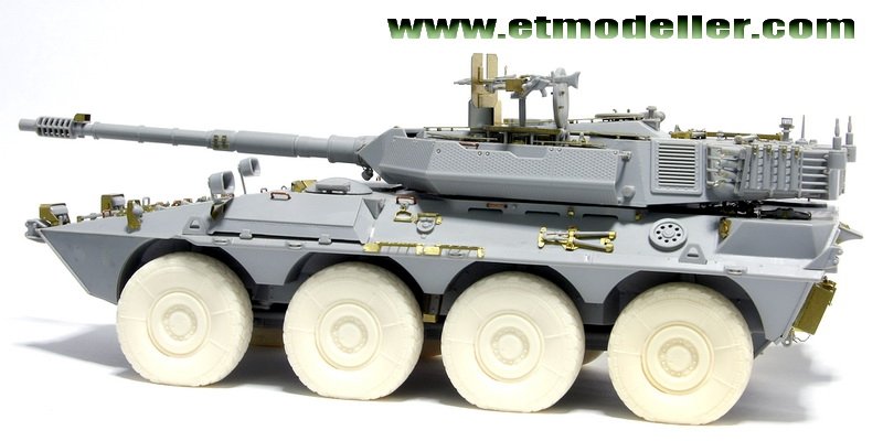 ET Model E35-006 Chasseur de chars italien moderne B1 Centauro (Pour TRUMPETER 00386) (1/35) – image 7