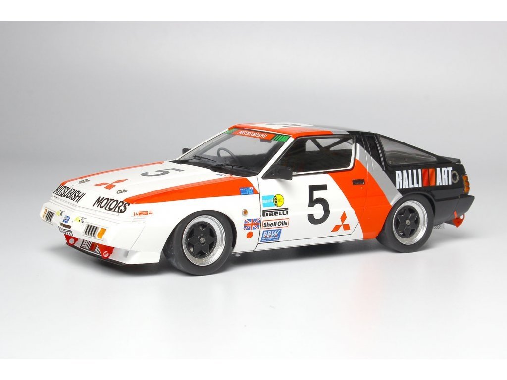NuNu PN24031 Mitsubishi Starion Gr.A 1985 Inter TEC sur le circuit de Fuji Speedway à l&amp;#39;échelle 1/24 – immagine 2