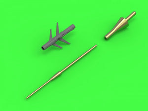 Master AM-72-113 MiG-25 (Foxbat) (all versions except PD/PDS) - Pitot Tube 1/72 – zdjęcie 3