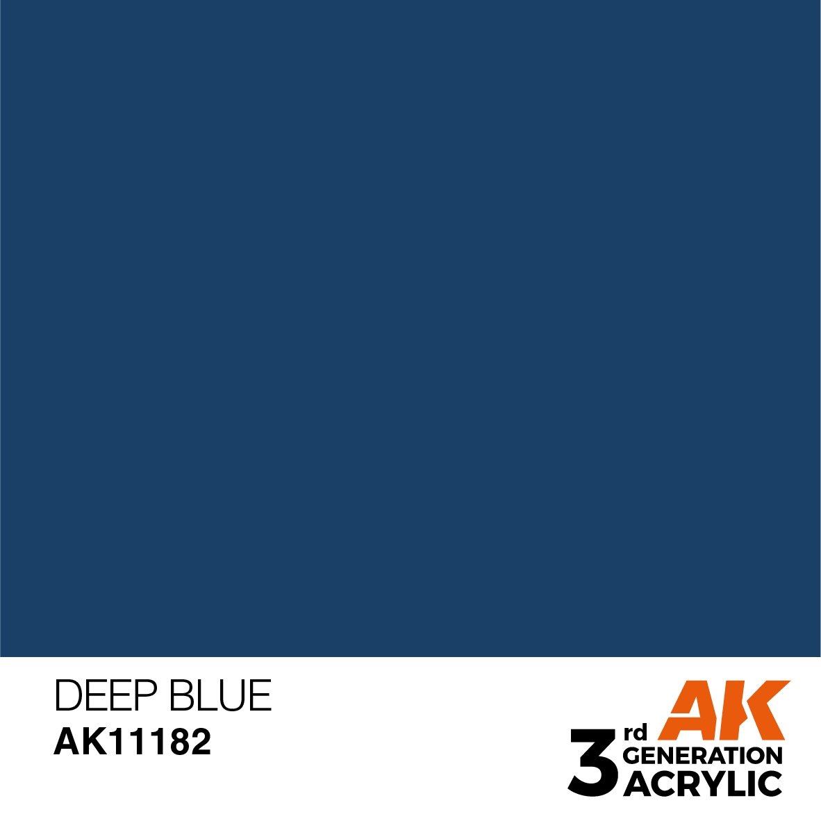 AK Interactive AK11182 DEEP BLUE – INTENSE 17 ml