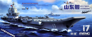 Maquette Meng PS-006 Marine de l&amp;#39;APL Shandong 1/700