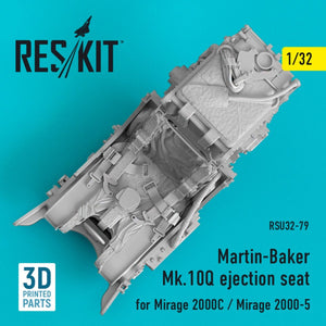 RESKIT RSU32-0079 MARTIN-BAKER MK.10Q SIÈGE ÉJECTIONNABLE POUR MIRAGE 2000C/MIRAGE 2000-5 1/32  – immagine 3