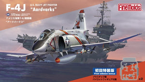 Fine Molds FP43S Chasseur à réaction F-4J « Aardvarks » de l&amp;#39;US Navy, échelle 1/72