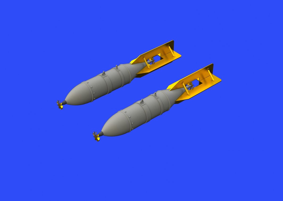 Eduard 648377 FAB 250 Bombes soviétiques de la Seconde Guerre mondiale 1/48 – image 3