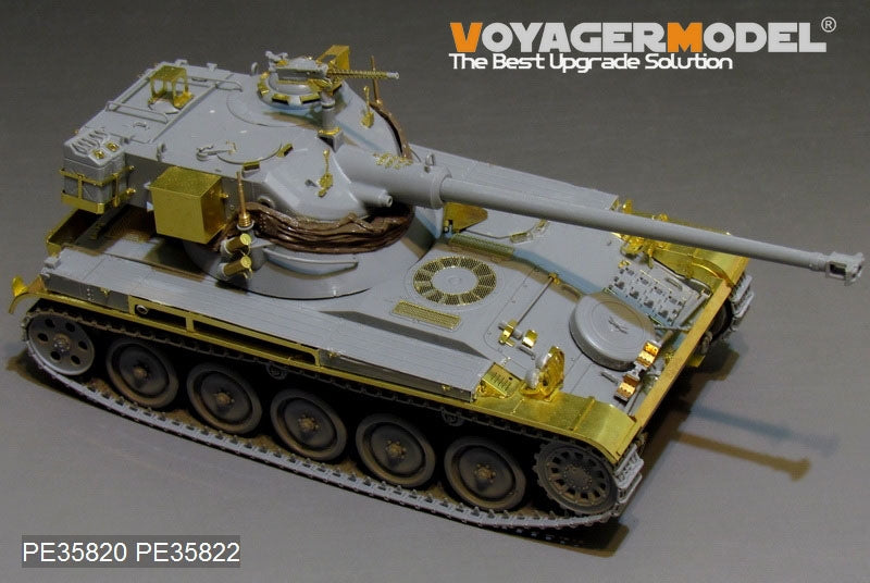 Maquette Voyager PE35820, char léger français moderne AMX-13/75 (avec lance-fumigènes et embase d&amp;#39;antenne inclus), pour maquette TAKOM 2036 au 1/35. – Bild 3
