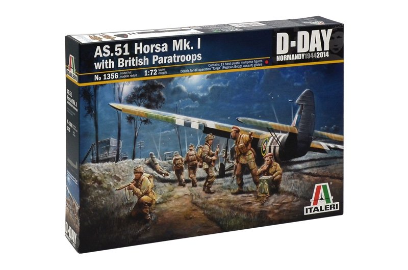 Italeri 1356 AS.51 HORSA Mk.I avec des parachutistes britanniques (1/72) – image 2