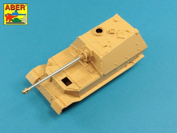 Canon allemand Aber 48L-35 88mm Pak 43/2 L/71 pour Sd.Kfz.184 Elefant 1/48 – Bild 3