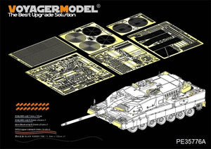 Maquette Voyager PE35776A Leopard 2A6 allemand moderne (pour TAMIYA 35271) 1/35