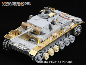 Maquette Voyager PE35157 Pz.KPfw. III Ausf J de la Seconde Guerre mondiale (pour DRAGON 6394) 1/35 – image 2