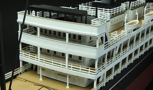 Meng Modèle OS-001 Bateau à vapeur Taiping VERSION DU FILM THE CROSSING (1/150) – image 5