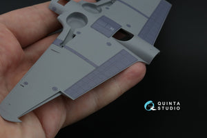 Quinta Studio QP48044 LaGG-3 Série 66 Volets et caches de train d&amp;#39;atterrissage (Zvezda) 1/48 – imagen 6
