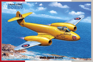 Special Hobby 72361 Gloster Meteor Mk.4 Record du monde de vitesse (1/72)