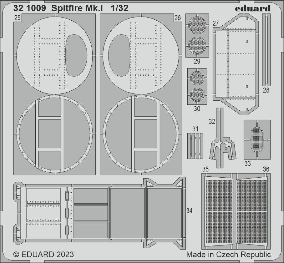 Eduard 321009 Spitfire Mk. I KOTARE 1/32 – Bild 2