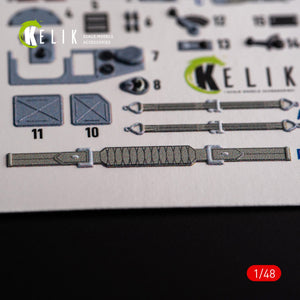 KELIK K48109 IL-2M3 - Décalcomanies 3D intérieures pour maquette Academy/Accurate Miniatures au 1/48 – image 5