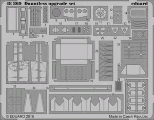Kit d&amp;#39;amélioration Eduard 48869 Dauntless 1/48 EDUARD