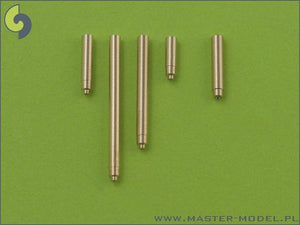 Master AM-48-023 P-38 Lightning armement de type tardif (.50 cal Brownings avec chemises de refroidissement couvertes, embouts de canon de 20 mm) (1/48)