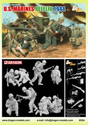 Dragon 6554 US Marines - Peleliu 1944 (1/35)