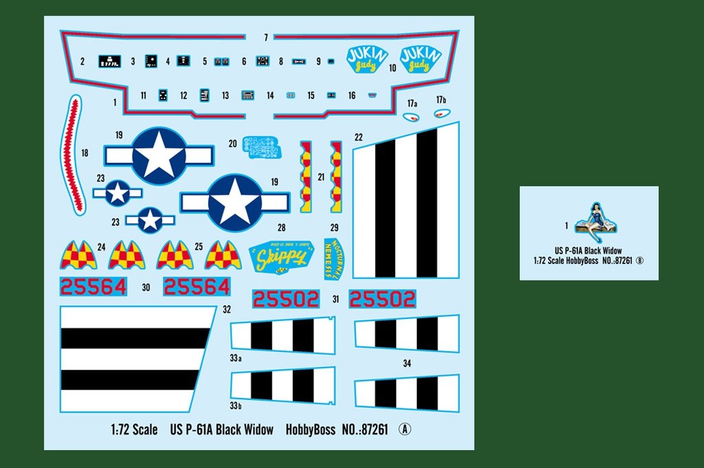 Hobby Boss 87261 US P-61A Black Widow 1/72 – image 3