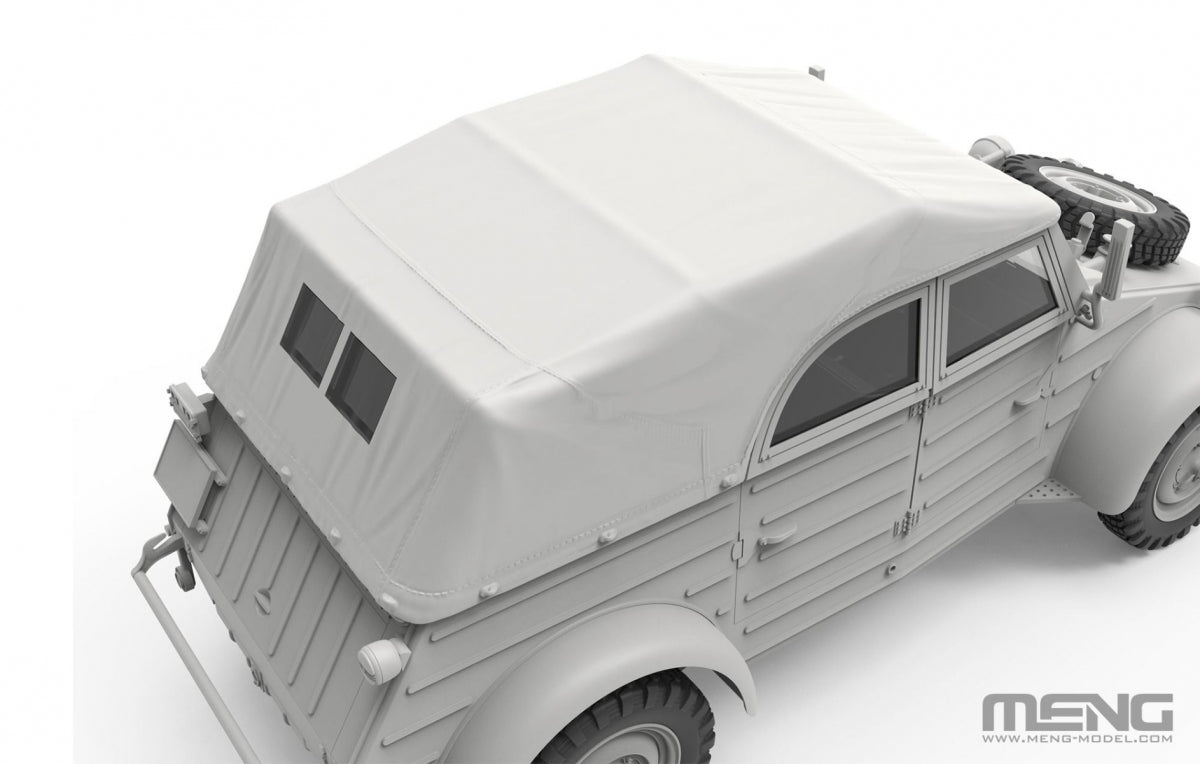Maquette Meng VS-016 Pkw.K1 Kubelwagen Type 82 allemand (Front de l&amp;#39;Est) 1/35 – imagen 7