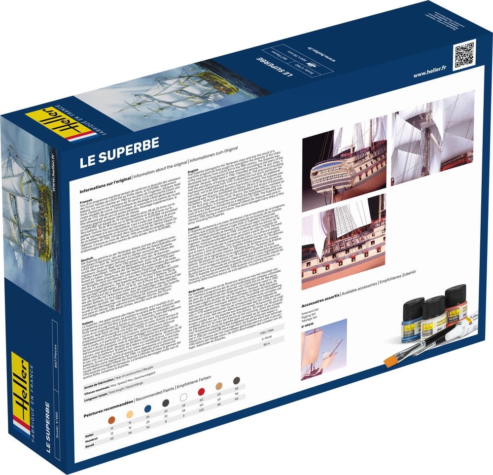 Heller 58895 Le Superbe - Starter Kit 1/150 – zdjęcie 4