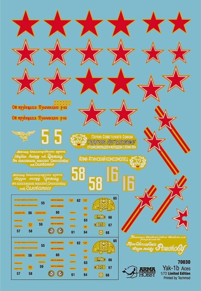Arma Hobby 70030 Yakovlev Yak-1b As Soviétiques Édition Limitée 1/72 – image 9