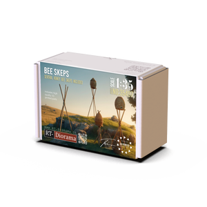 RT-Diorama 35497 Bee Skeps - Several Honey Bee Skeps Included - 3D Printed Parts 1/35