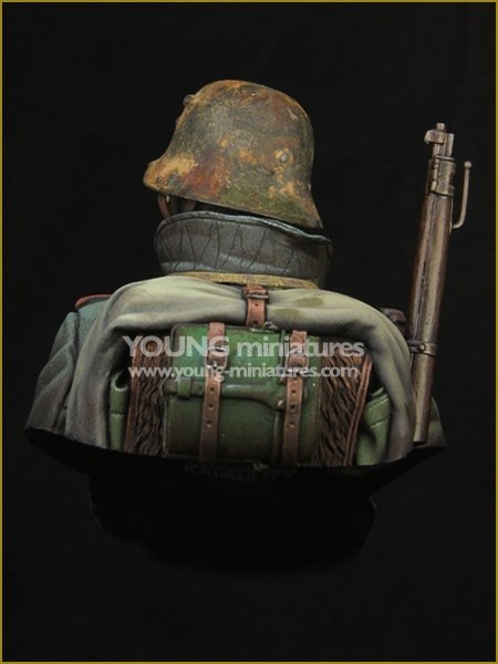 Young Miniatures YM1857 Soldat d&amp;#39;assaut allemand Première Guerre mondiale 1/10 – imagen 4