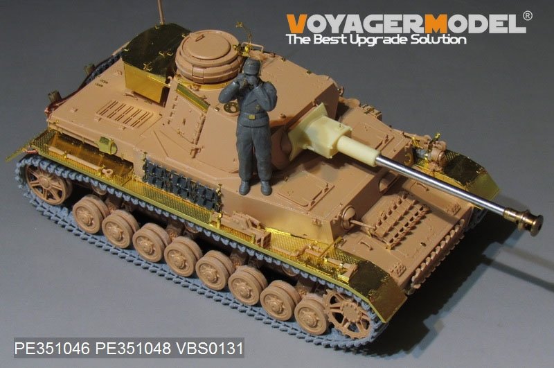 Maquette Voyager PE351046, char allemand Pz.Kpfw.IV Ausf.J (production tardive), Seconde Guerre mondiale, base pour RFM 5033, échelle 1/35 – image 5