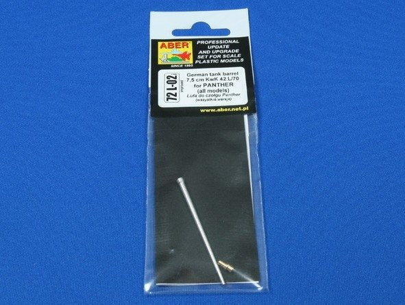 Canon Aber 72L-02 7,5 cm KwK 42L/70 pour Panther/Char allemand 1/72 – image 4